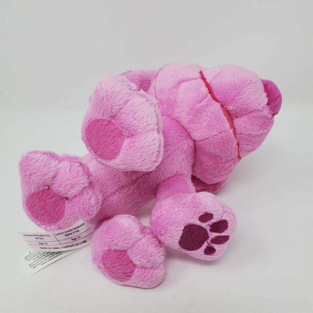 Blue's Clues & You Stuffed Animal Plush 7" Magenta Pink Nickelodeon Puppy Dog - Picture 4 of 5